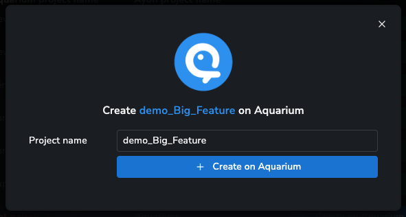 Create on Aquarium