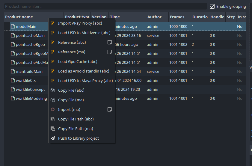 OBJ Extractor in Setting