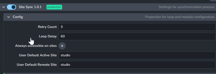 Configure module